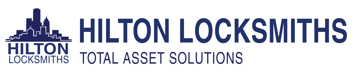 Hilton Locksmiths blue logo
